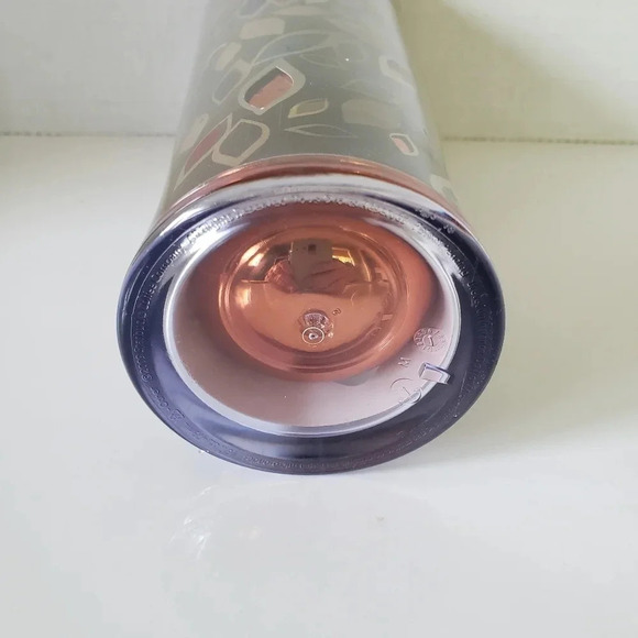 Starbucks 2010 16oz Insulated Tumbler Metalic Leaf  Design. - Picture 4 of 7